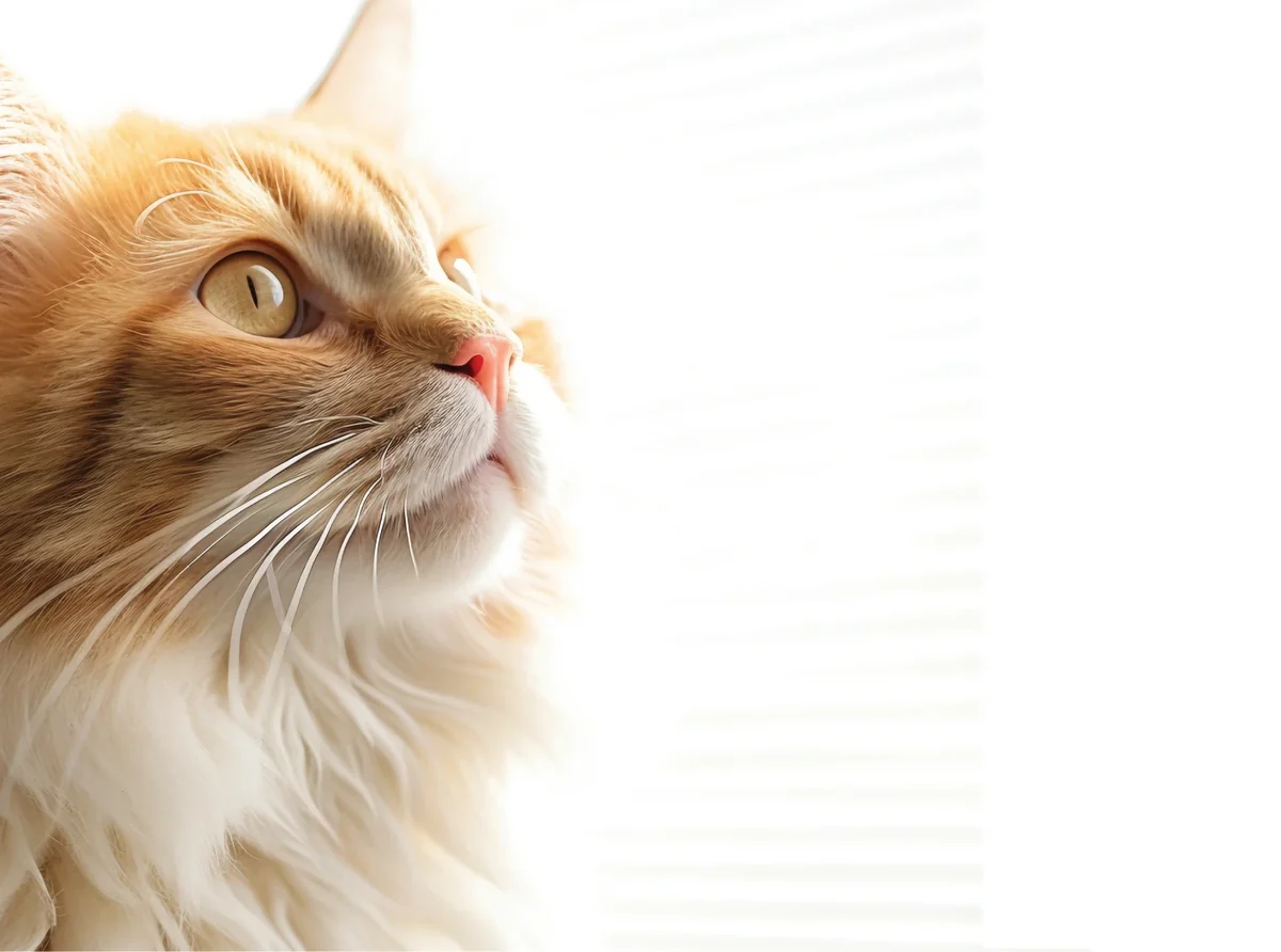 Gato junto a una ventana