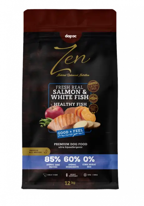Saco de alimento seco Zen para perros