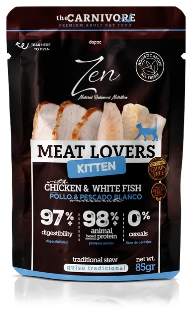 Sobre de Zen Cat Meat Lovers Kitten