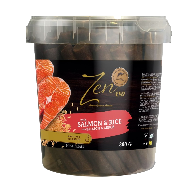 Tarrina Zen Evo Barritas de salmón y arroz