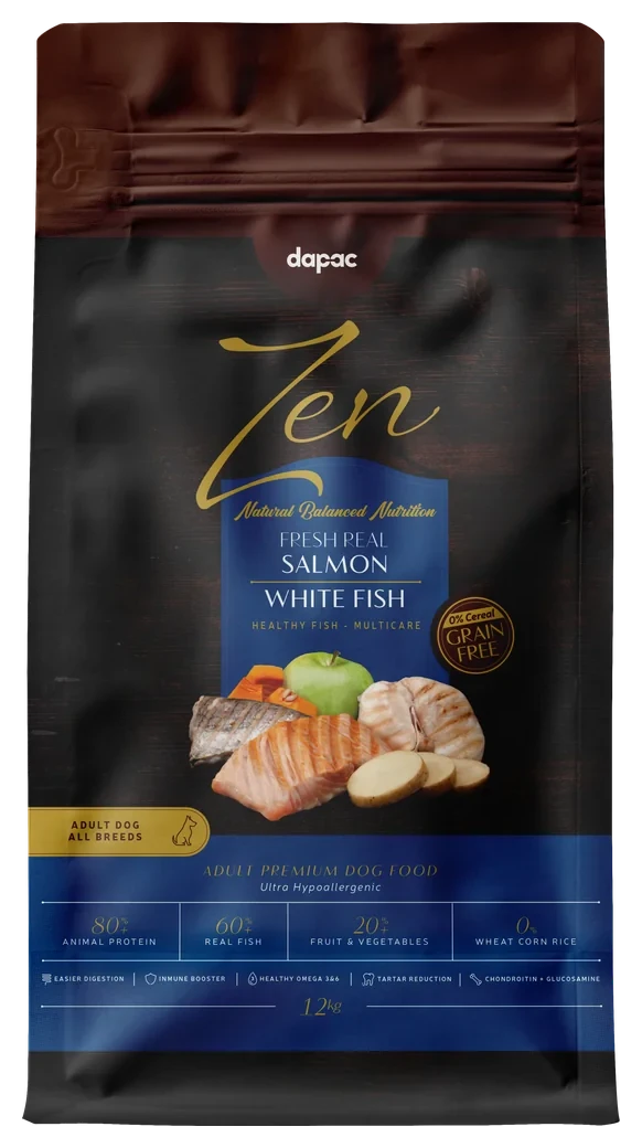 Saco de Zen Healthy Fish con salmón y pescado blanco