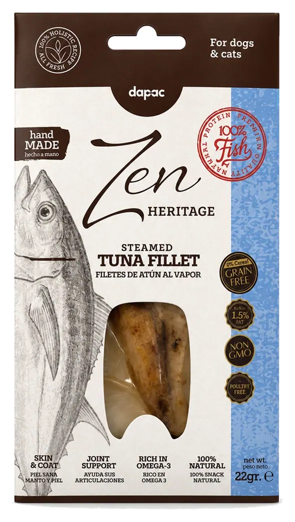 Estuche de Zen Heritage Filete de atún al vapor
