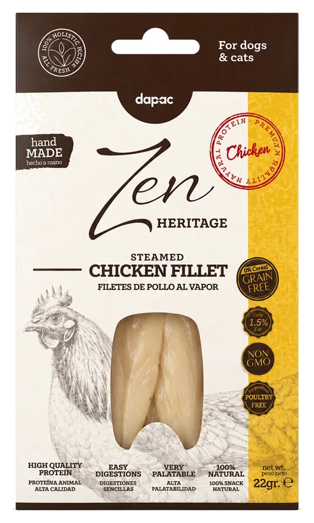 Estuche de Zen Heritage Filete de pollo al vapor