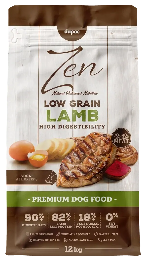 Saco de Zen Low Grain Adult Lamb