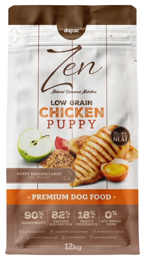Saco de Zen Low Grain Puppy Medium-Large