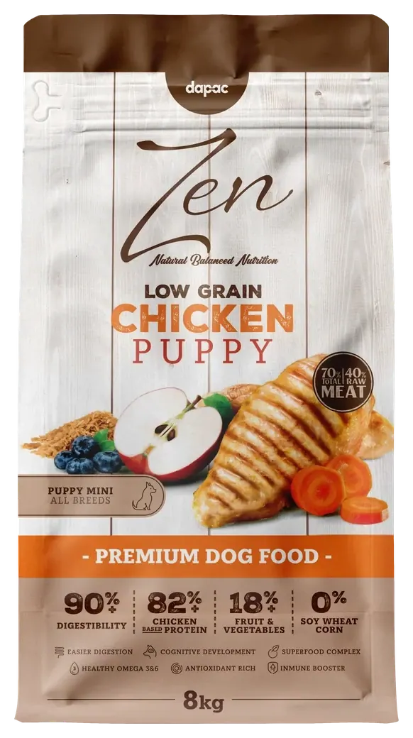 Saco de Zen Low Grain Puppy Mini