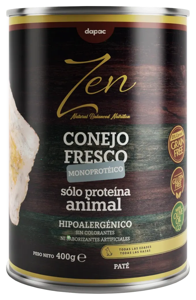 Lata de Zen 97/3 de conejo