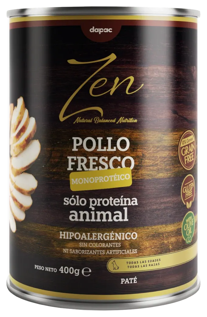 Lata de Zen 97/3 de pollo