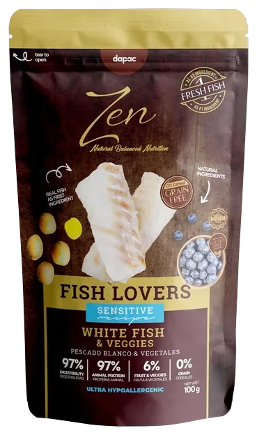 Pouch de Zen Meat Lovers Pescado y vegetales