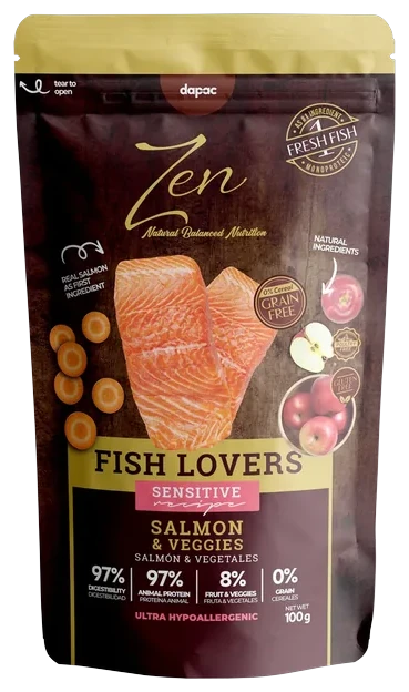 Pouch de Zen Meat Lovers Salmón y vegetales