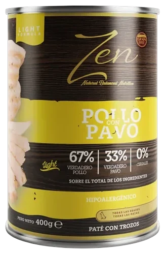 Lata de Zen Paté Pollo y pavo light