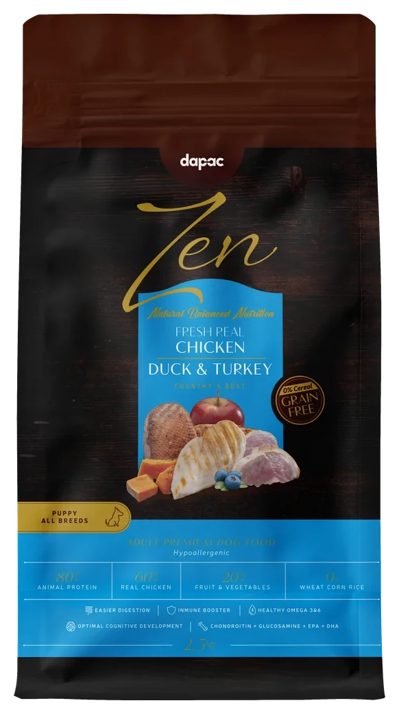 Zen Grain Free Puppy pollo, pato y patata